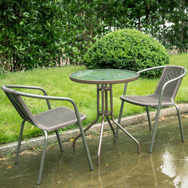 户外桌椅三五件套休闲编藤家具露天庭院铁艺小藤椅阳台室外桌椅伞,商业/办公家具,商用藤编家具,淘宝优惠券,粉丝福利购,淘宝优惠卷