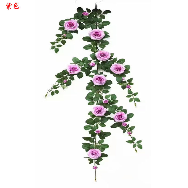 仿真蔷薇玫瑰藤条花藤月季爬藤墙面植物吊篮软装造景吊顶,鲜花速递/花卉仿真/绿植园艺,仿真绿植,淘宝优惠券,粉丝福利购,淘宝优惠卷