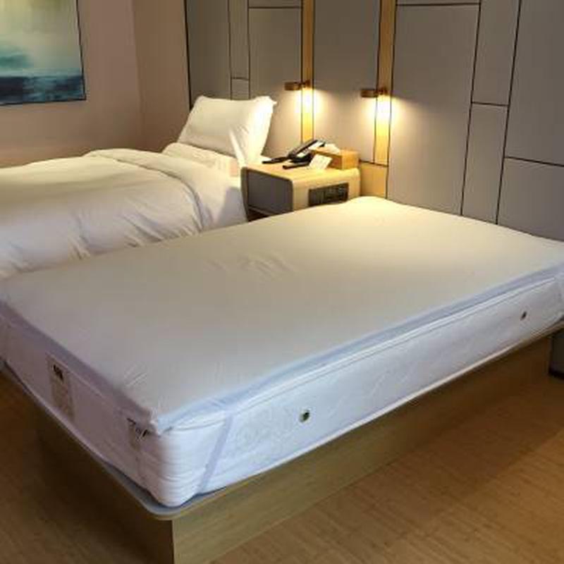 热销26x8全季酒店脊压房床垫褥子云梦记忆棉海绵软垫护零榻榻米零