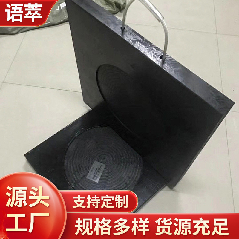 生产厂家加工泵车垫板500*500*50聚乙烯支腿垫板吊车支腿垫板