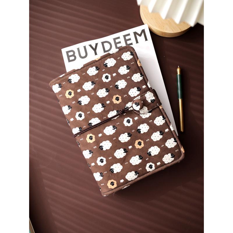 柒鹿手作丨高级感手帐本本子可拆卸高颜值手账本活页女生可爱记