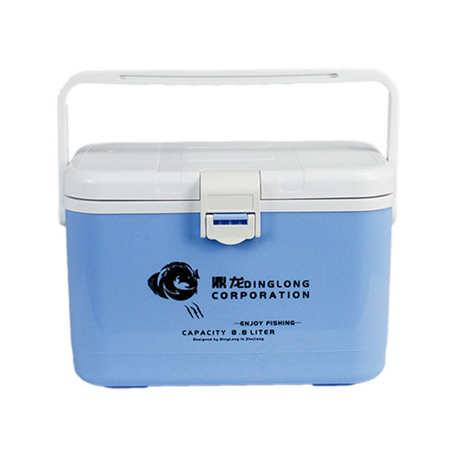 新款龙8.8l虾箱鼎带增氧孔活饵箱多功能厂家直销便携小钓箱