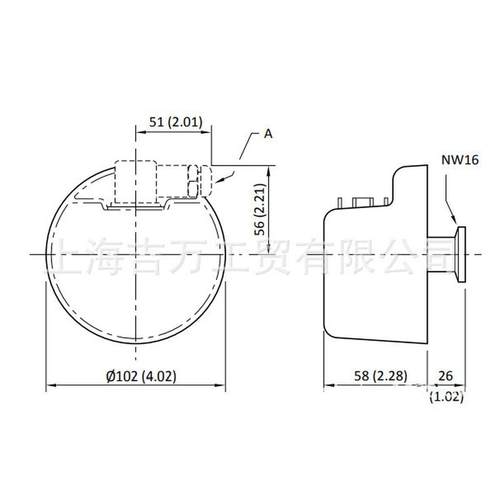 热销上海吉万真空泵爱德华vs16k可调真空开关配件