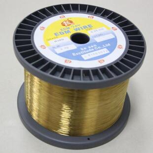 h65黄铜线色铜丝纯铜丝保黄软铜丝低铅导电铜线手工diy线