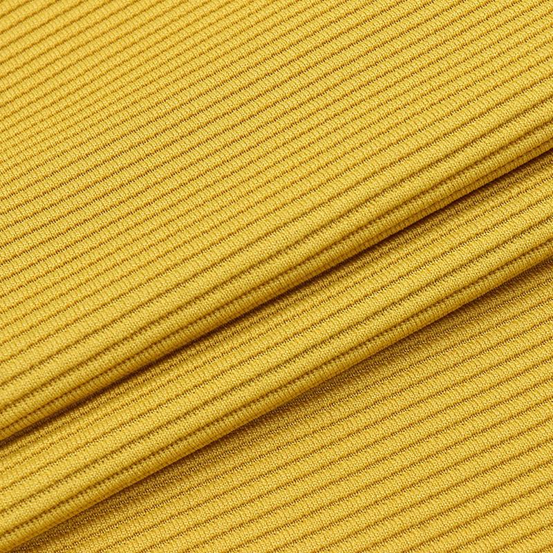 现货新品280g罗纹楼梯布料横条秋冬运动休闲紧身裤服装面料