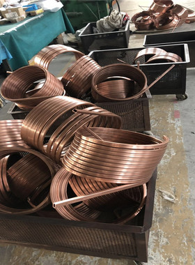 紫铜管紫铜空调铜管盘管厂家现货4.766.357.949.5212.7