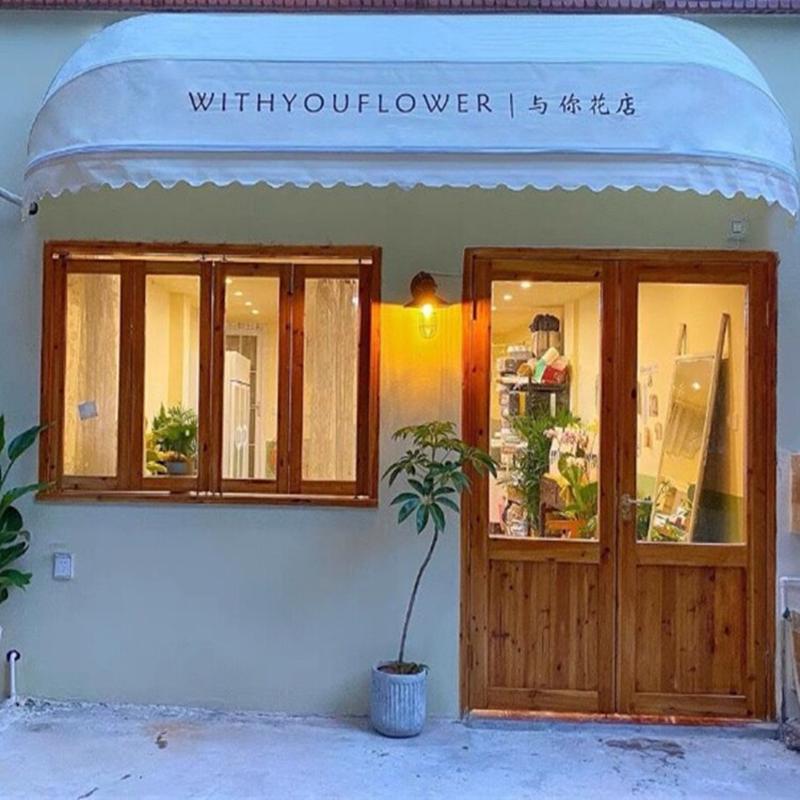 网红法式西瓜雨活动折叠球形门头半圆遮阳棚装饰阳台雨篷蓬波点棚