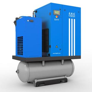 气泵气泵静音 空压机小型螺杆空压机凌格风一体式 空压机厂家