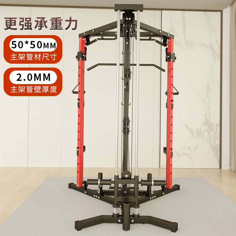 热销多功能商用小飞鸟训练器综合训练器材深蹲架龙门架引体向上双