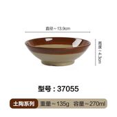 怀旧土密胺复古陶碗市井仿瓷土陶碗盘各种摔不烂 重庆老火锅餐具