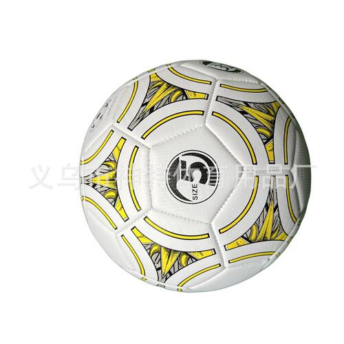 厂家直销可号3定4号5号机缝足球pvc/pu/tpu压印12片成人青少年用