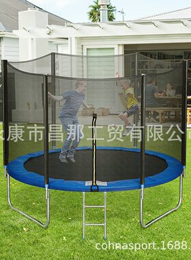 户外英寸蹦床6-16ft儿童公园家用运动幼儿园跳跳床14大蹦蹦床
