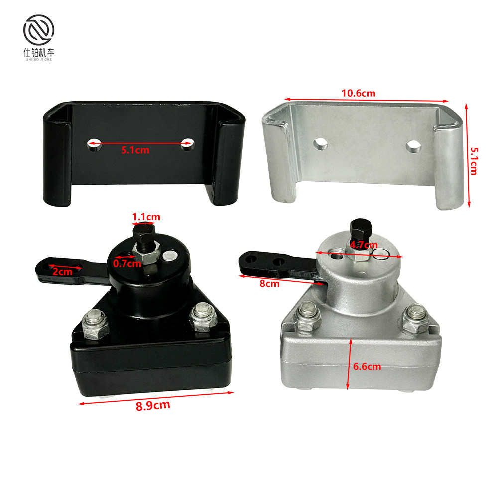 热销卡丁车刹车分泵机械制动卡钳和支架垫带适用于manco95989597