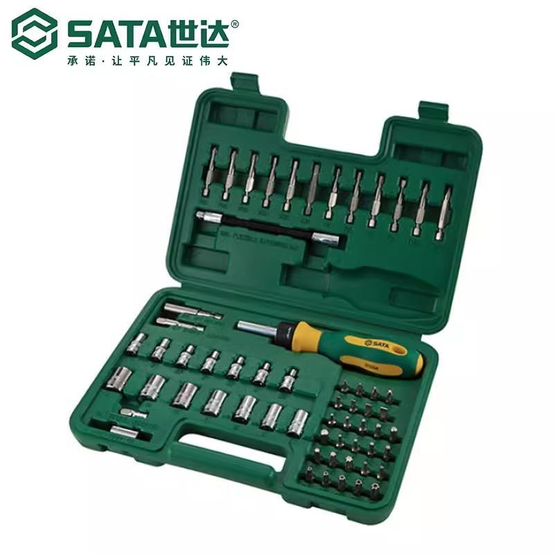 热销世达旋组头具套09324/09326套筒套装60/80件6.3系列批头8mm工