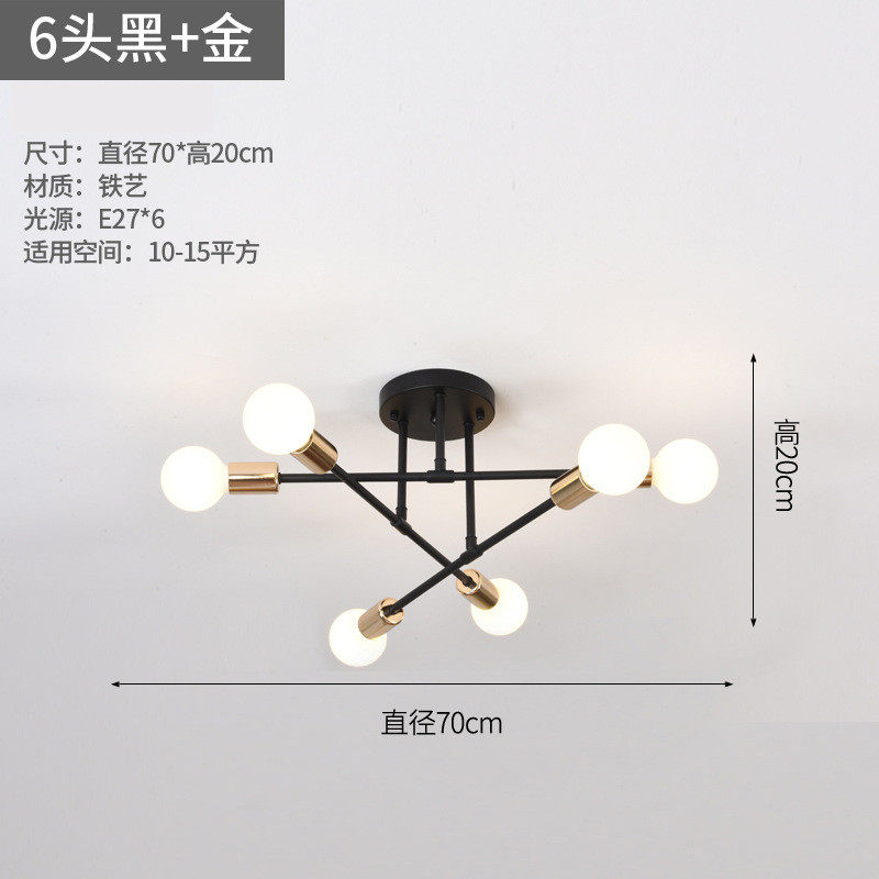 外贸批发魔豆吊灯创意设计客厅灯分子卧室吸顶吊灯样板房吧台圆球