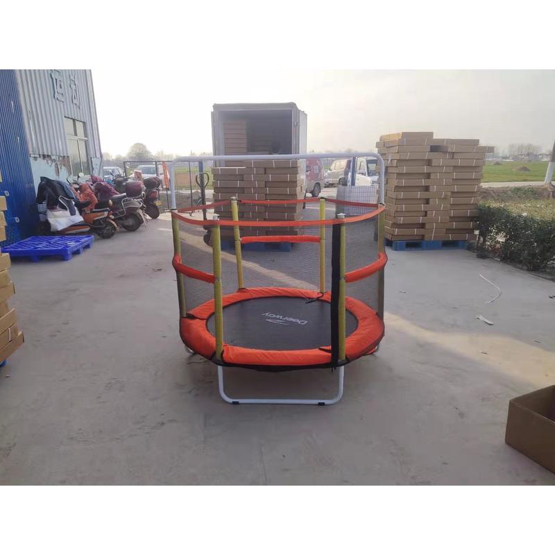 儿童围网蹦床单杠环形扶手跳跳床保护网家用围栏室内弹跳床蹦蹦床