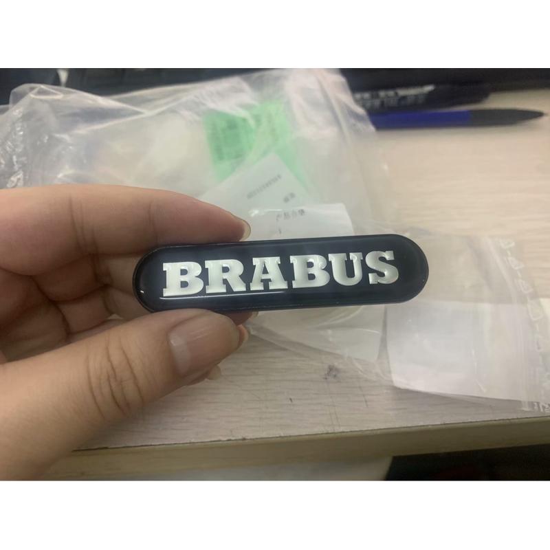 热销适用smart451老款中网巴博斯标卡标铭牌字母标09-11451817112