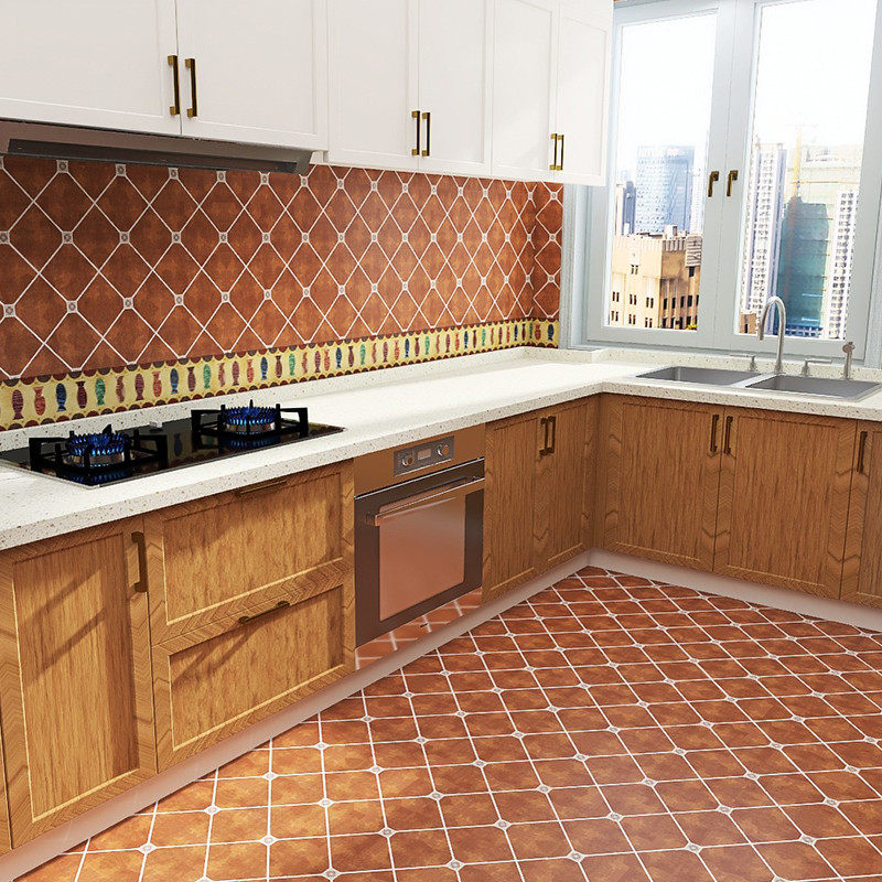 自粘防水地板贴纸厨房卫生间浴室墙瓷砖地面翻新墙面装饰耐磨墙贴,五金/工具,其他,淘宝优惠券,粉丝福利购,淘宝优惠卷