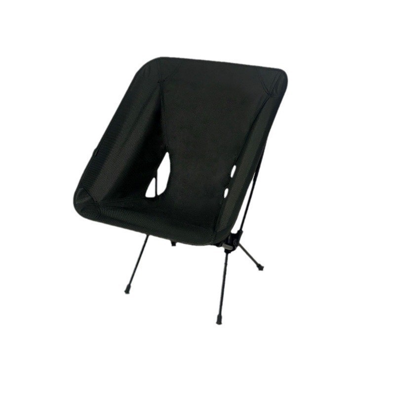 批发户外超轻便携太折叠空椅休闲椅钓椅沙滩椅低背露营月亮椅