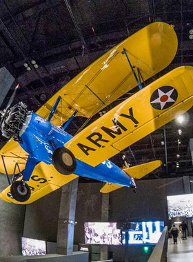 大型酒吧主题餐厅商场幼儿园家居铁皮空中吊饰手工儿童房飞机模型