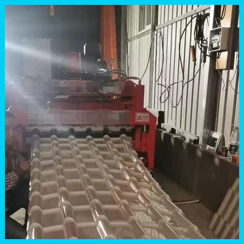 竹筒琉璃瓦机 彩钢琉璃瓦设备 琉璃瓦压瓦机