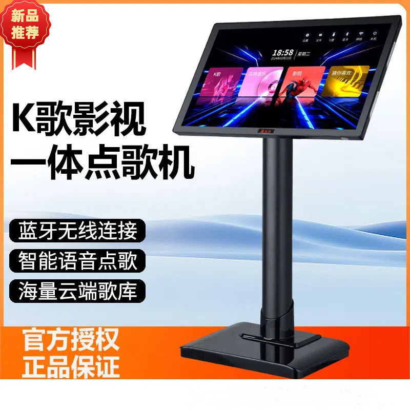 雷石点唱机家庭影院卡拉ok一体机家用K歌看电影智能语音点歌机