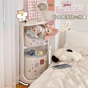 浴室脏衣篮推车置物架脏衣篓卫生间脏衣服洗手间收纳架衣架脏衣筐