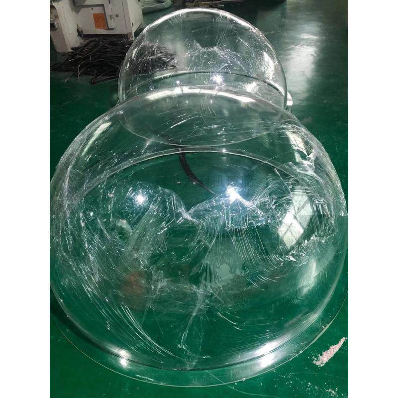 大型透明亚克力球圆球空心婚庆圣诞道具塑料橱窗装饰网红泡泡球