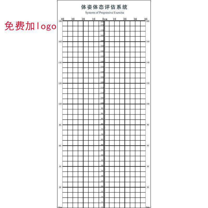 i9ek壁画工作室健身房瑜伽馆墙纸壁纸体测图私教评估图体态评估表
