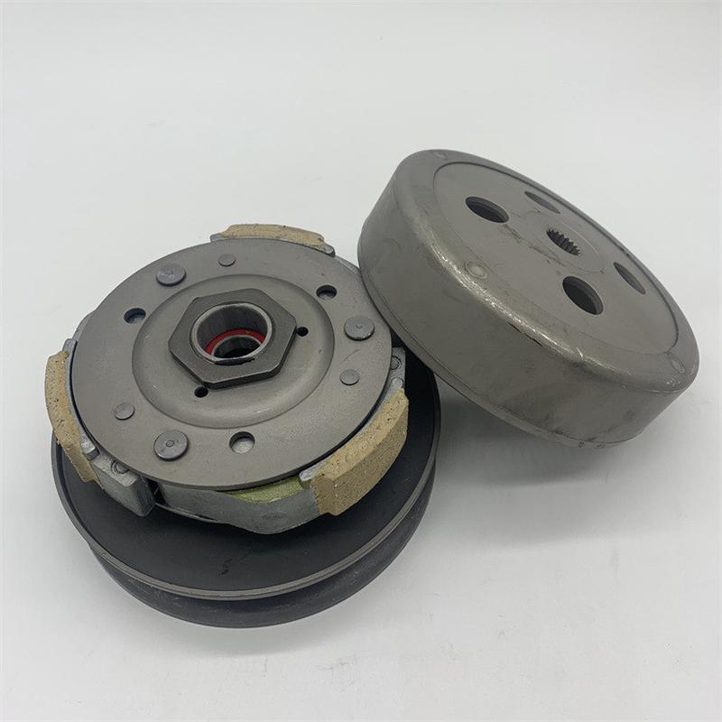 摩托车配件海王星HS125T后从动轮AN125 后皮带盘后普利离合器总成