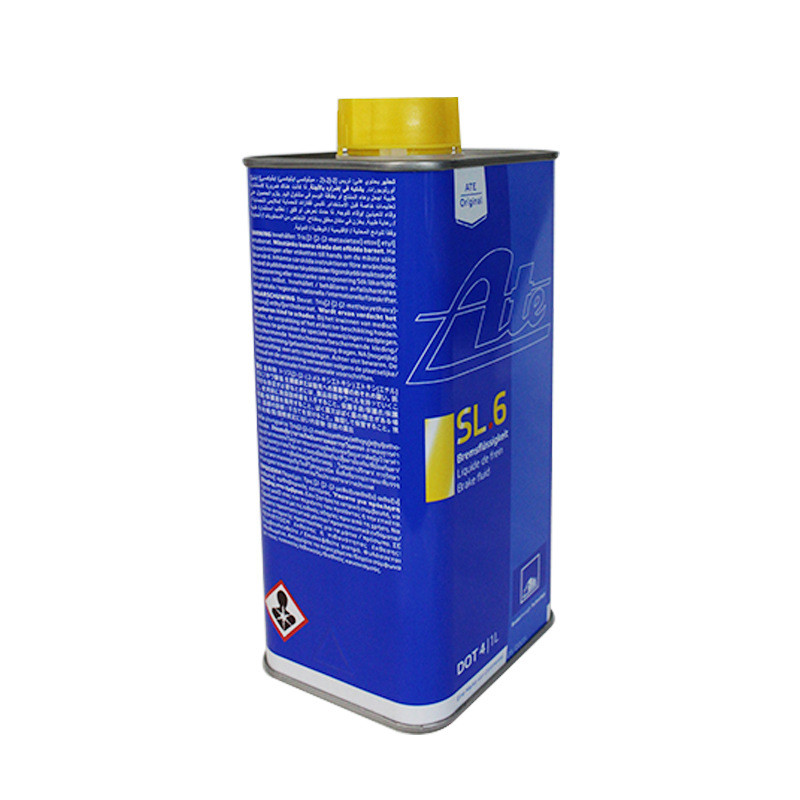 热销ate制动液sl6刹车油德国进口ate刹车油制动液dot41l装