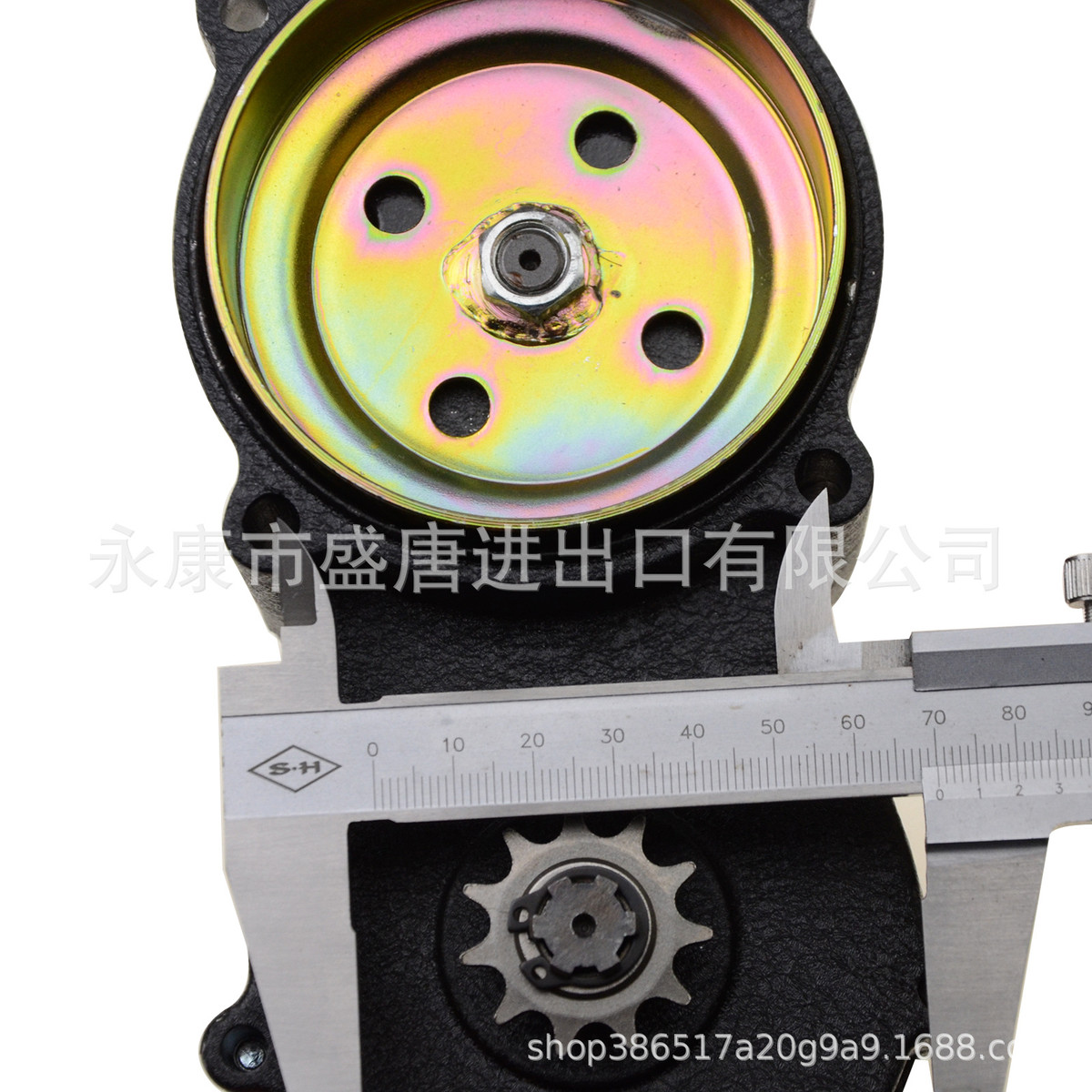 goofit离合器鼓式齿轮箱11齿双链适配47cc49cc2冲程发动机atv