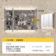 智能镜柜挂墙式 镜面不锈钢带led灯洗手间除雾抽纸浴室箱新品