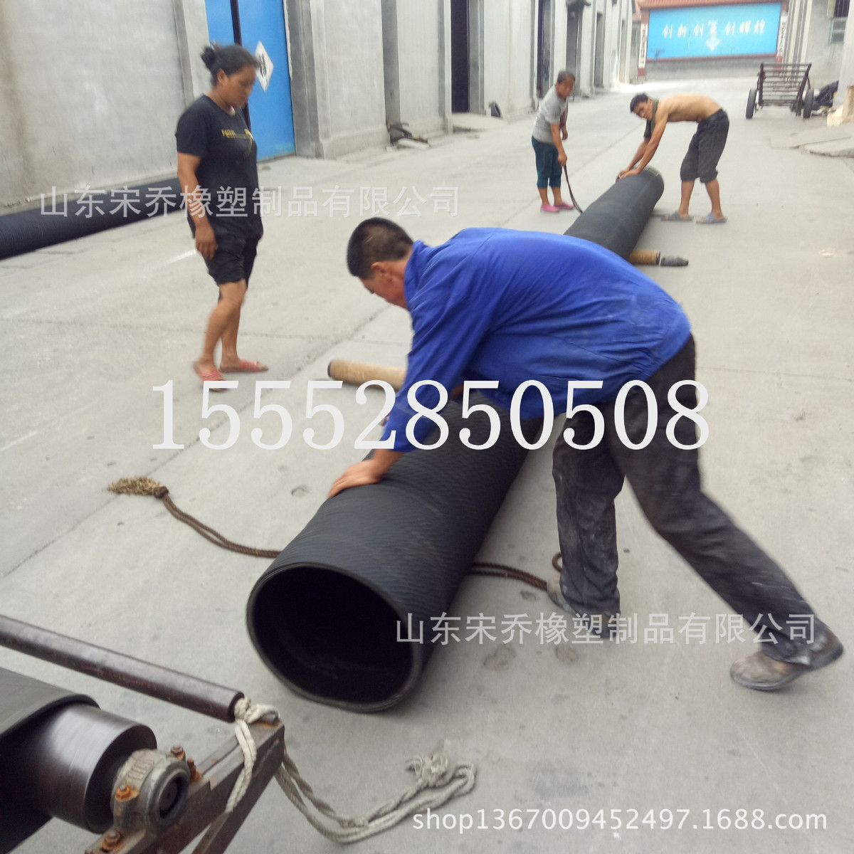102mm-500mm胶管沙抽水橡胶钢丝管大口径钢丝骨架吸