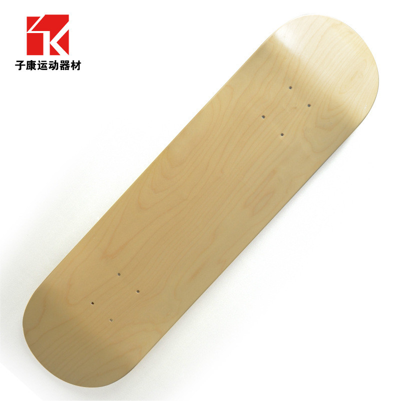 厂家批发定制滑板板面7层东北枫板面光板四轮滑板枫木双翘滑板