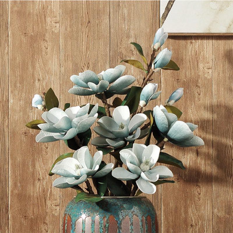 陶瓷大花瓶落地插花摆件酒店别墅客厅装饰品花器复古怀旧陶罐干花