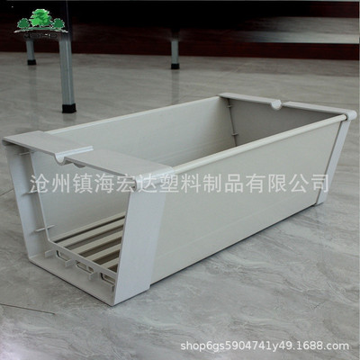 草莓无土栽培基质槽番茄立体高架栽培槽pvc草莓种植槽堵头