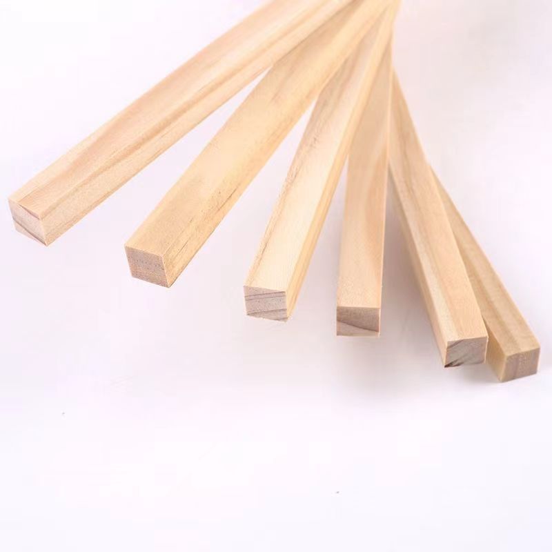 实木方木条diy手工木条模型材料桐木片松木板松条木棒扁木条批发