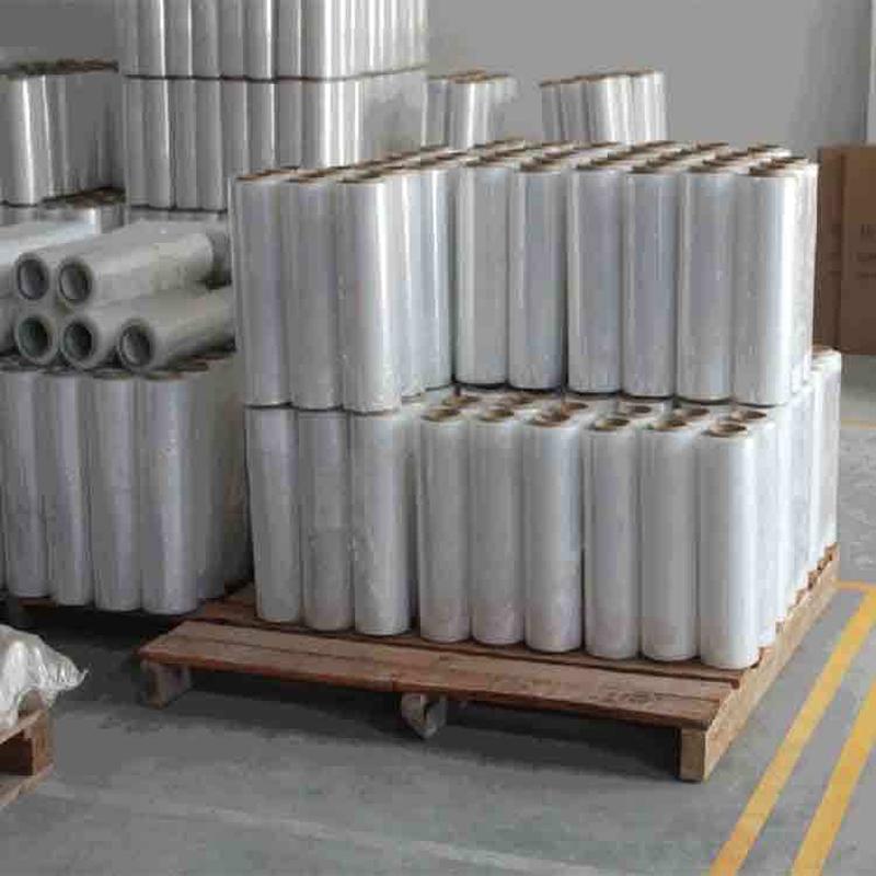 热销工业缠绕膜lldpe拉伸膜透明拉伸薄膜批发用缠绕包装厂家机