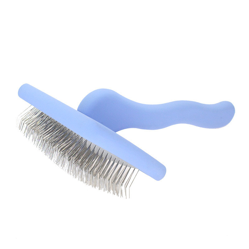 宠物榉木手感漆刷针梳气囊按摩狗狗猫咪梳子大号方形长针梳气垫