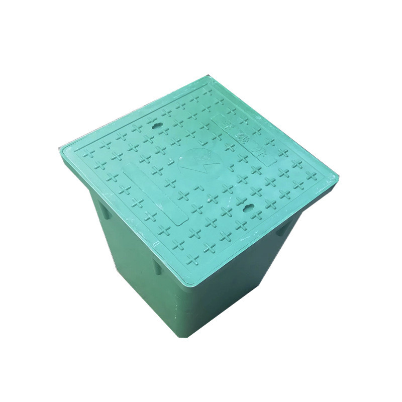 树脂复合手孔井井成品井弱电井室外穿线一体方形电力路灯电缆井盖