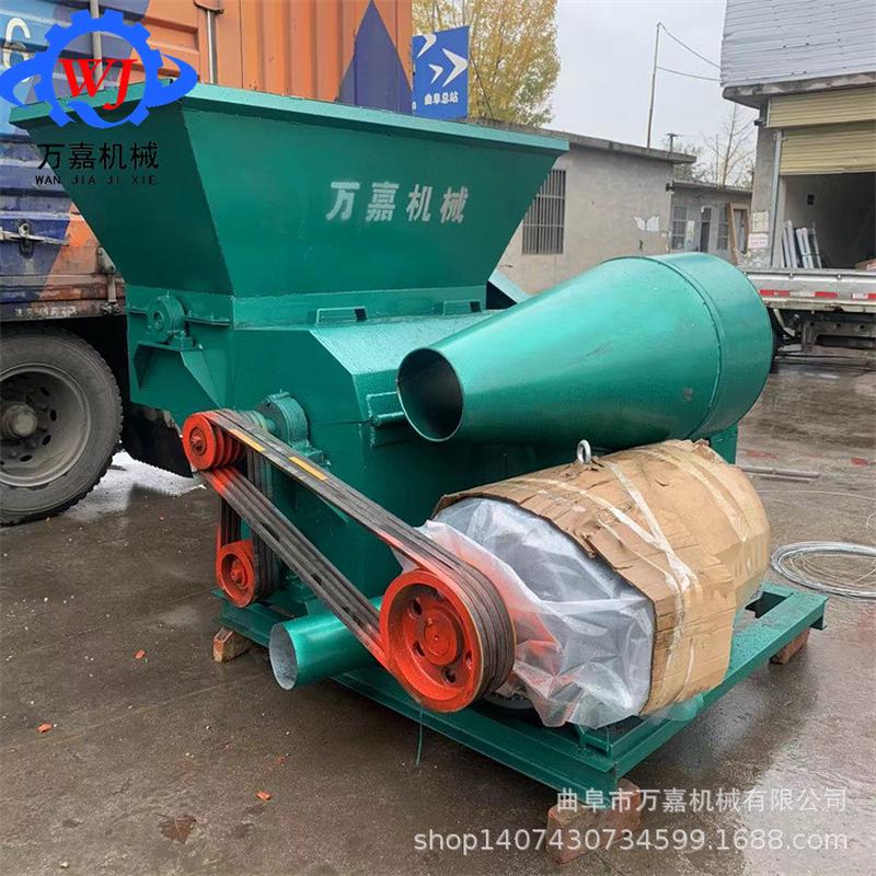 热销进料牛羊草料磨糠机 大型自动猪打糠机 拖拉机带秸秆粉碎机