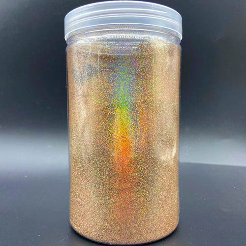 高光款超亮超薄耐溶剂镭射金葱粉彩虹七彩美甲克0.2mm粗100亮片装