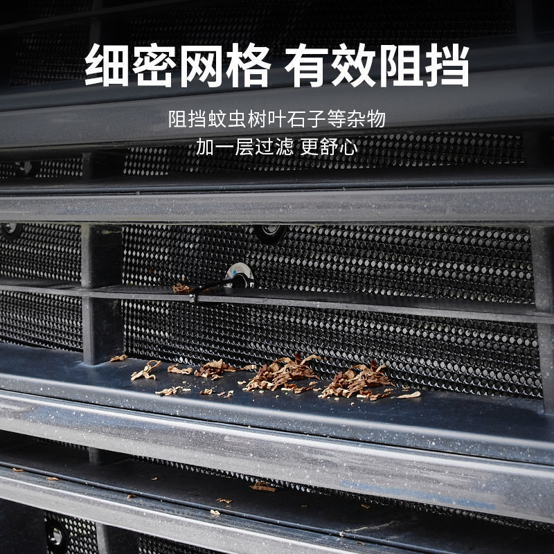 热销适用于适用于长安系汽车中网保护网防虫网防护网冷凝器水箱防