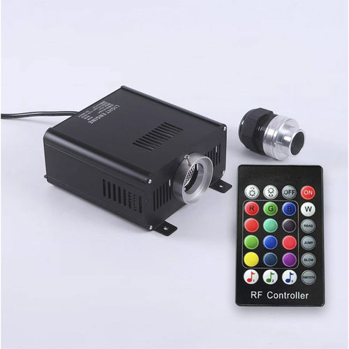 LED光纤机车用16w45w90w150W双头大口DMX512星空七彩APP光源器