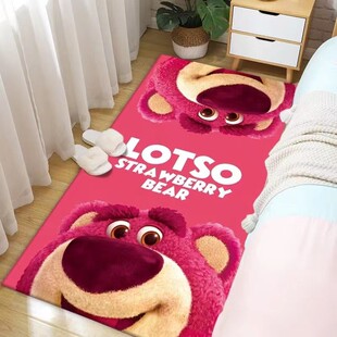 床边地毯卧室满铺子少女可爱公主房间ins风防滑儿童床前地垫卡通