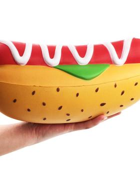 厂家直销慢回弹热狗香肠超大号新款squishy仿真食品