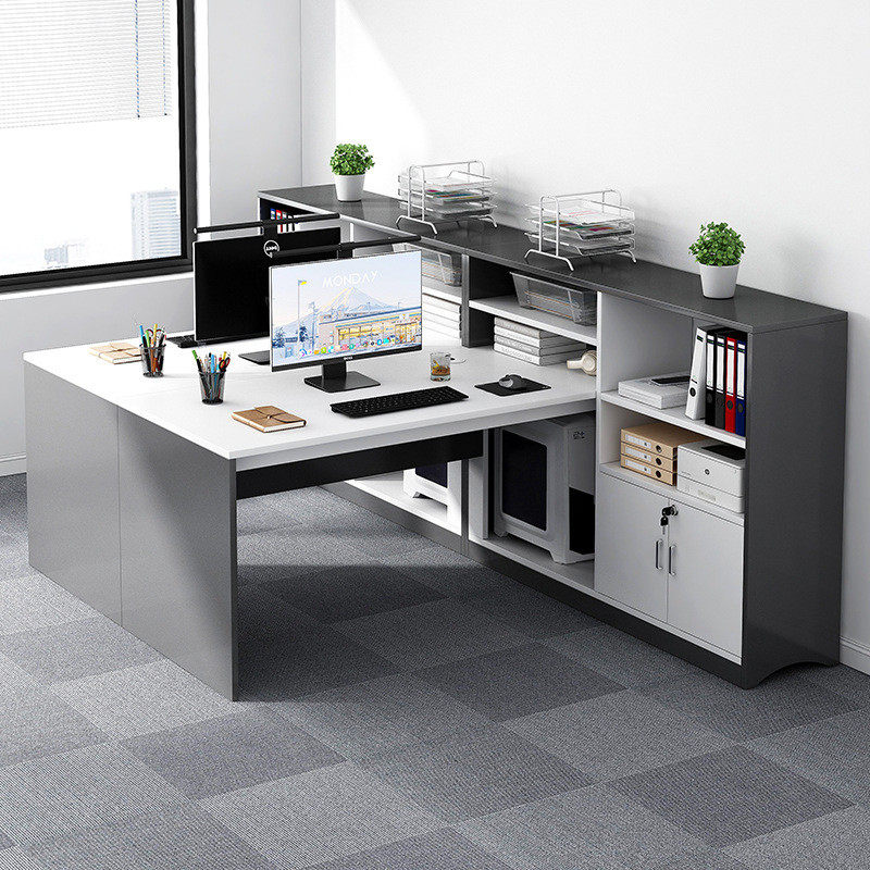 职员办公桌椅组合简约现代隔断财务电脑桌子员工位卡座屏风工作位,住宅家具,电脑桌,淘宝优惠券,粉丝福利购,淘宝优惠卷