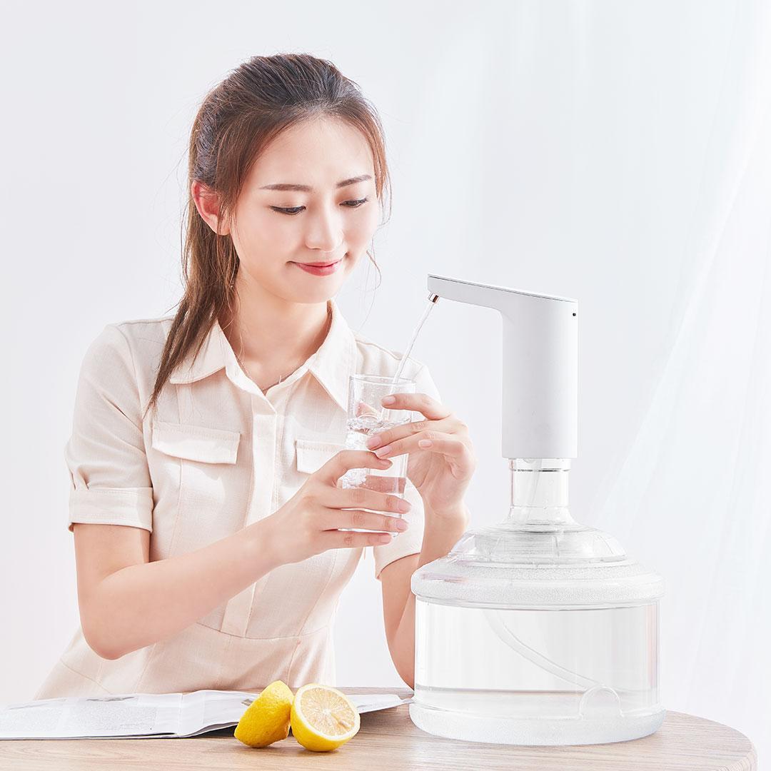 小浪家用水桶桶装水抽水器自动上水器饮水器大桶水取水电动抽水泵