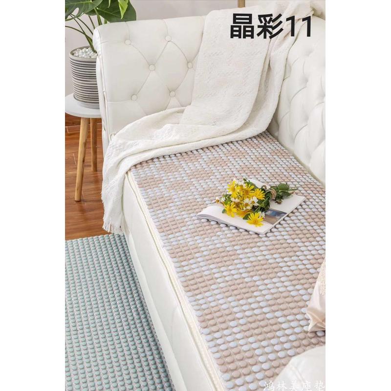 ali6夏天椅垫陶瓷座垫夏季凉席坐垫贵妃凉爽欧式沙发垫冰凉垫